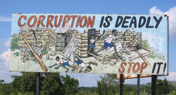 No more corruption!