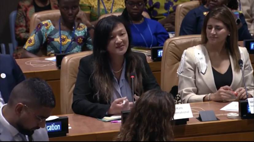 Reflections of a young person speaking at the UN Transforming Education Summit