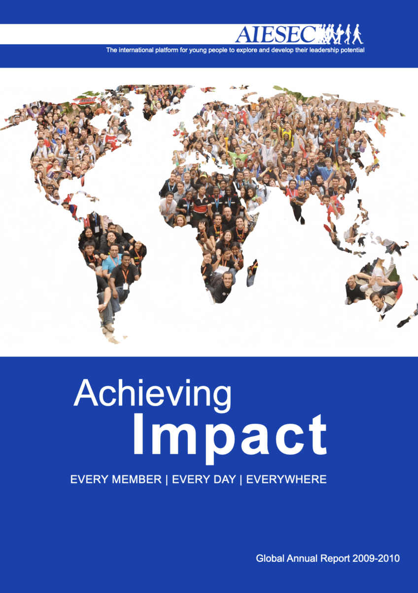 AIESEC International Annual Report term 2009/2010